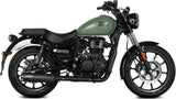 Exhaust Tip With Noise Certification Hr-1 Steel Black - Mivv Compatible With Royal Enfield Meteor 350 (2021-2024)