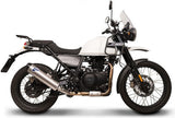 Exhaust Tip Without Sound Certification Relevance Stainless Steel - Termignoni Compatible With Royal Enfield Himalayan (2018-2020)