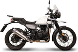 Exhaust Tip Without Sound Certification Relevance Stainless Steel - Termignoni Compatible With Royal Enfield Himalayan (2018-2020)
