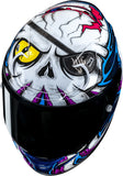 Full-Face Motorcycle Helmet Hjc Rpha 12 P.I.M. Evo (Carbon-Aramid/Fiberglass/Natural Fiber) Mc28 Kraken Size 09 L
