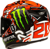 Full-Face Motorcycle Helmet Hjc Rpha 12 P.I.M. Evo (Carbon-Aramid/Fiberglass/Natural Fiber) Mc1 Quartararo Replica Ii Size 05 Xxs