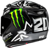 Full-Face Motorcycle Helmet Hjc Rpha 12 P.I.M. Evo (Carbon-Aramid/Fiberglass/Natural Fiber) Mc5 Quartararo Replica Size 09 L