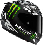 Full-Face Motorcycle Helmet Hjc Rpha 12 P.I.M. Evo (Carbon-Aramid/Fiberglass/Natural Fiber) Mc5 Quartararo Replica Size 07 S