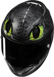 Full-Face Motorcycle Helmet Hjc Rpha 12 P.I.M. Evo (Carbon-Aramid/Fiberglass/Natural Fiber) Mc4Sf Toothless Ii Universal Size 07 S