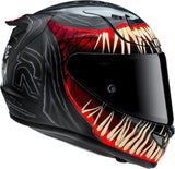 Full-Face Motorcycle Helmet Hjc Rpha 12 P.I.M. Evo (Carbon-Aramid/Fiberglass/Natural Fiber) Mc1Sf Venom 3 Marvel Size 05 Xxs