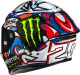 Full-Face Motorcycle Helmet Hjc Rpha 1 V2 Carbon P.I.M. Plus (Carbon/Aramid/Glass Fiber) Mc21 Quartararo Le Mans 3 Size 10 Xl