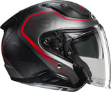 Urban Motorcycle Helmet Hjc Rpha 31 P.I.M. Evo (Carbon-Aramid/Fiberglass) Mc1Sf Kouv Size 10 Xl