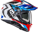 Full-Face Motorcycle Helmet Hjc Rpha 60 P.I.M. Evo (Carbon-Aramid/Fiberglass) Mc21 Dakar Size 08 M