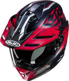 Full-Face Motorcycle Helmet Hjc Rpha 60 P.I.M. Evo (Carbon-Aramid/Fiberglass) Mc21Sf Spielberg Red Bull Size 06 Xs