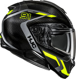 Flip-Up Motorcycle Helmet Hjc Rpha 91 Carbon P.I.M. Evo Carbon (Carbon Fiber) Mc3H Lagos Size 08 M