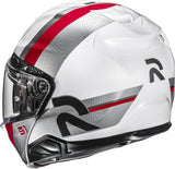 Flip-Up Motorcycle Helmet Hjc Rpha 91 P.I.M. Evo (Carbon-Aramid/Fiberglass/Natural Fiber) Mc1 Fensh Size 09 L