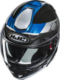 Flip-Up Motorcycle Helmet Hjc Rpha 91 P.I.M. Evo (Carbon-Aramid/Fiberglass/Natural Fiber) Mc2 Madal Size 11 Xxl