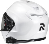 Flip-Up Motorcycle Helmet Hjc Rpha 91 P.I.M. Evo (Carbon-Aramid/Fiberglass/Natural Fiber) Pearl White Size 05 Xxs