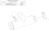 Non-Catalytic Connector Pipe - Mivv Compatible With Suzuki Gsx-R 1000 (2007-2008)
