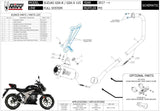 Complete Exhaust System Without Catalytic Converter And Without Sound Certification Mk3 Carbon - Mivv Compatible With Suzuki Gsx-R 125 (2017-2020)