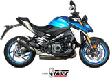 Exhaust Tip With Noise Certification Gppro Carbon - Mivv Compatible With Suzuki Gsx-S 950 (2021-2023)