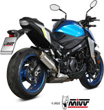 Exhaust Tip With Noise Certification Gppro Titanium - Mivv Compatible With Suzuki Gsx-S 950 (2021-2023)