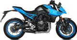 Complete Exhaust System Without Catalytic Converter And Without Sound Certification X-M5 Steel Black Carbon - Mivv Compatible With Suzuki Gsx 8S (2022-2024)