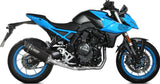 Complete Exhaust System Without Catalytic Converter And Without Sound Certification Sr-1 Steel Black - Mivv Compatible With Suzuki Gsx 8S (2022-2024)