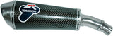 Exhaust Tip With Noise Certification Oval Carbon - Termignoni Compatible With Suzuki Gladius (2009-2019)