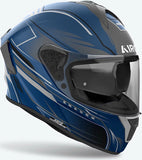 Full-Face Motorcycle Helmet Airoh Spark 2 - Sp2Sh18 Thermoplastic Hrt Matte Blue Shadow Size L