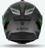 Full-Face Motorcycle Helmet Airoh Spark 2 - Sp2Sh33 Thermoplastic Hrt Matte Green Shadow Size L