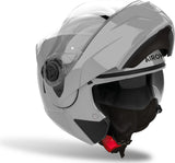 Flip-Up Motorcycle Helmet Airoh Specktre - Spec98 Thermoplastic Hrt Concrete Grey Gloss Color Size Xs