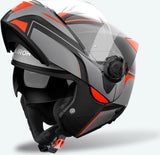Flip-Up Motorcycle Helmet Airoh Specktre - Specl32 Thermoplastic Hrt Matte Orange Leaf Size M