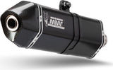 Exhaust Tip With Noise Certification Speed Edge Steel Black Carbon - Mivv Compatible With Yamaha Xt 1200 Z Super Ténéré (2010-2020)