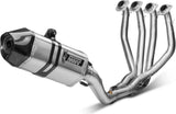 Complete Exhaust System Without Catalytic Converter And Without Sound Certification Speed Edge Full Titanium Carbon - Mivv Compatible With Kawasaki Zx 6R 636 (2009-2016)