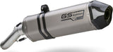 Exhaust Tip With Noise Certification Speed Edge Titanium Carbon - Mivv Compatible With Bmw R 1200 Gs (2008-2009)