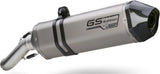 Exhaust Tip With Noise Certification Speed Edge Titanium Carbon - Mivv Compatible With Bmw R 1200 Gs Adventure (2008-2009)