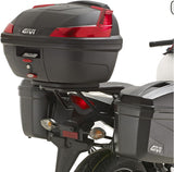 Monolock Riviera Black Tech Top Case - 46 Lt Riviera Technopolymer - Givi Compatible With Honda Cb 500 F (2013-2015)