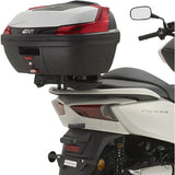 Monolock Black Tech Top Case - 30 Lt C30Nt Technopolymer - Givi Compatible With Honda Forza 300 Abs (2013-2017)