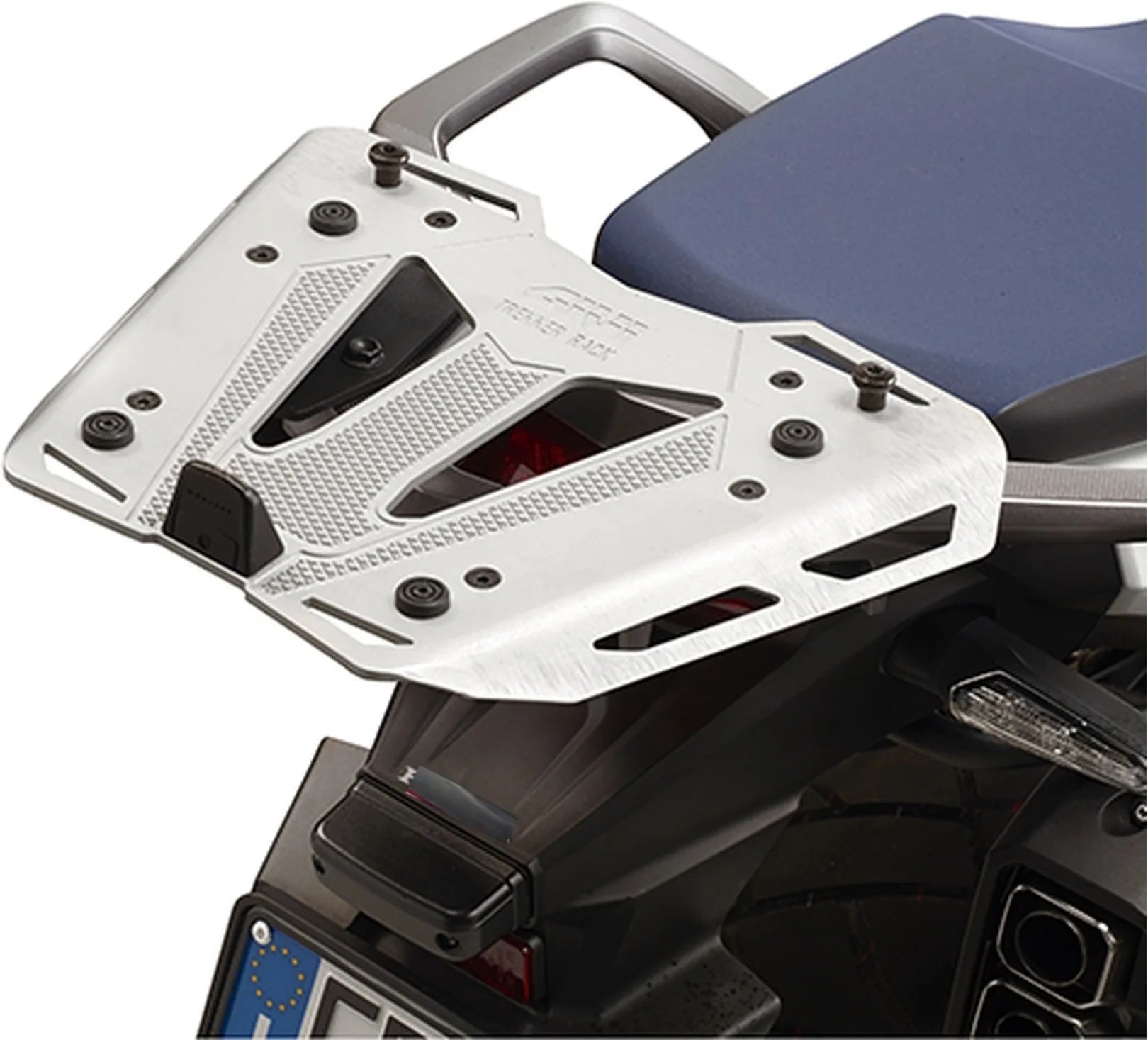 Monolock Black Top Case - 29 Lt Technopolymer - Givi Compatible With Honda Crf 1000 L Africa Twin (2016-2017)