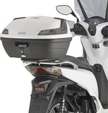 Monolock Riviera Black Tech Top Case - 46 Lt Riviera Technopolymer - Givi Compatible With Honda Sh 300 I (2019-2020)