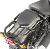 Monokey Black Top Case - 40 Lt Technopolymer - Givi Compatible With Honda Cmx 500 Rebel (2020-2024)
