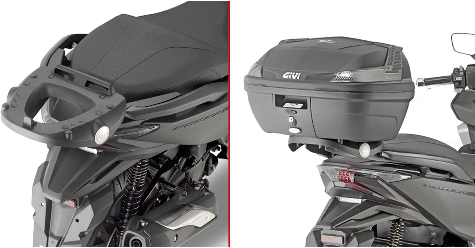 Monolock Black Tech Top Case - 30 Lt C30Nt Technopolymer - Givi Compatible With Honda Adv 350 (2025)