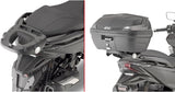 Monolock Black Tech Top Case - 30 Lt C30Nt Technopolymer - Givi Compatible With Honda Adv 350 (2025)