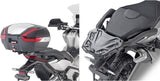 Monokey Trekker Black Aluminium Top Case - 52 Lt Trekker Aluminium - Givi Compatible With Honda X-Adv 750 (2021-2024)