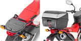 Monolock Black Top Case - 29 Lt Technopolymer - Givi Compatible With Honda Crf 300 L (2021-2024)