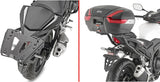 Monokey Trekker Black Aluminium Top Case - 33 Lt Trekker Aluminium - Givi Compatible With Honda Cb 500 Hornet (2024)