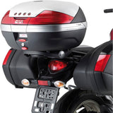 Monokey Black Top Case - 40 Lt Technopolymer - Givi Compatible With Suzuki Gladius 650 (2009-2016)