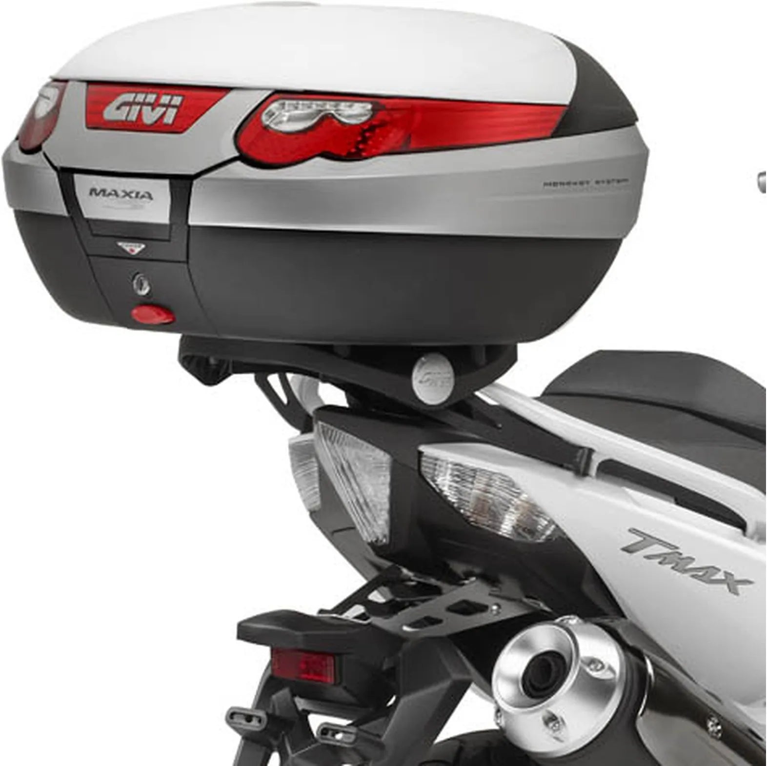 Monokey Animal Carrier Top Case - 33 Lt Nylon - Givi Compatible With Yamaha T-Max 530 (2012-2016)
