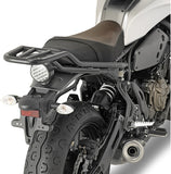 Monokey Trekker Dolomiti Black Aluminium Top Case - 30 Lt Trekker Dolomiti Aluminium - Givi Compatible With Yamaha Xsr 700 (2016-2021)