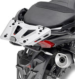 Monolock Black Tech Top Case - 30 Lt Technopolymer - Givi Compatible With Yamaha T-Max 530 (2017-2019)