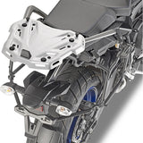 Monokey Trekker Dolomiti Black Aluminium Top Case - 30 Lt Trekker Dolomiti Aluminium - Givi Compatible With Yamaha Tracer 900 - Gt (2018-2020)