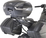 Monokey Trekker Aluminium Top Case - 33 Lt Trekker Aluminium - Givi Compatible With Yamaha Niken 900 (2019-2024)