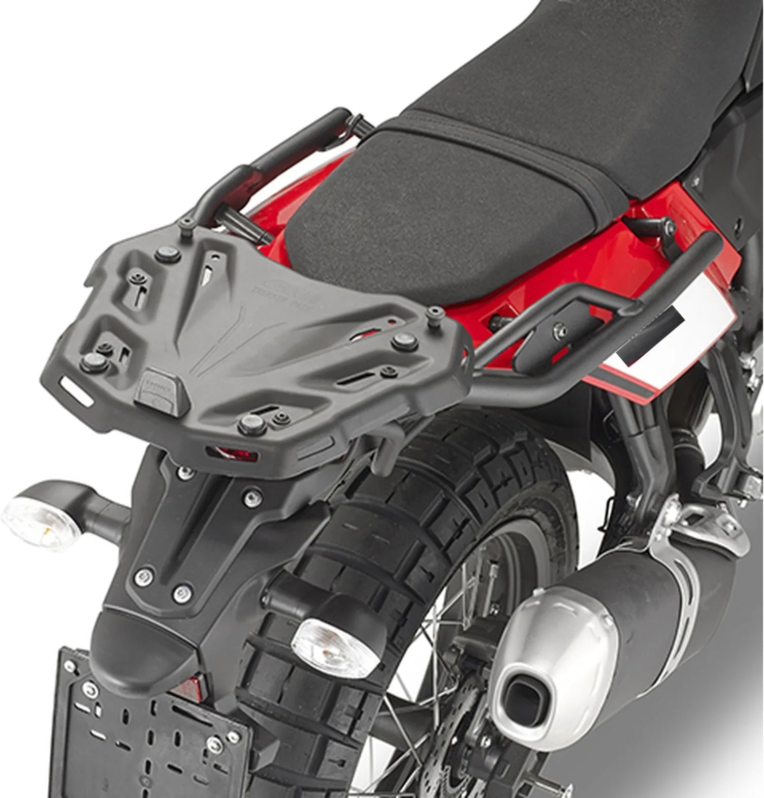 Monokey Arena Black Top Case - 45 Lt Arena Technopolymer - Givi Compatible With Yamaha Ténéré 700 World Raid (2022-2024)