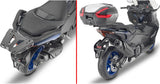 Monokey Trekker Alaska Aluminium Top Case - 44 Lt Trekker Alaska Aluminium - Givi Compatible With Yamaha T-Max 560 (2022-2024)